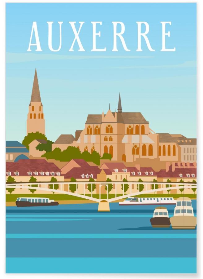 L'Atelier Des Songes - Deux Pieces - Centre Ville Auxerre Exteriör bild